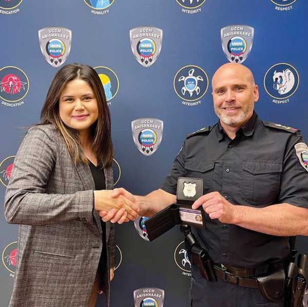 United Chiefs and Councils of Manitoulin Anishnaabe Police Service (UCMM APS) welcomes new constable