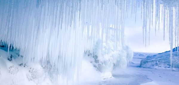 Ice caves return to Manitoulin’s south shore
