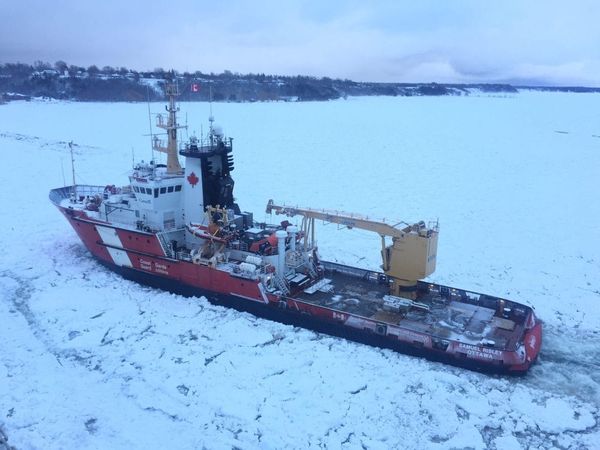 Canadian Coast Guard to conduct ice breaking operations at McGregor Bay