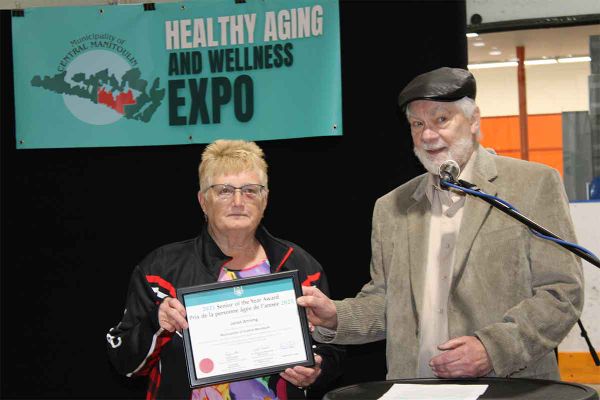 Janet Anning is named Central Manitoulin’s 2025 Senior of the Year