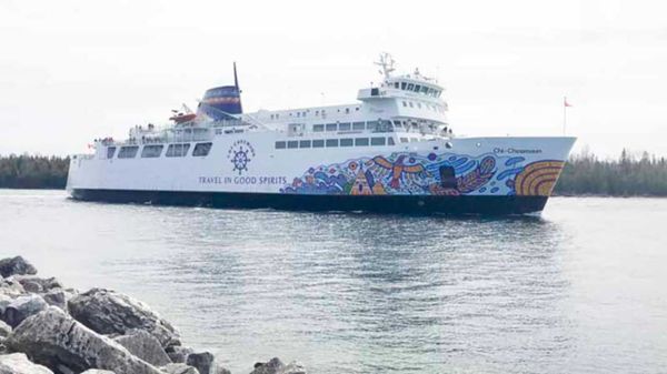 Storm-caused electrical issue moors ferry for one sailing