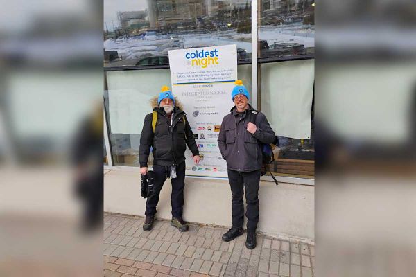 Islanders participate in the Coldest Night of the Year walk in Sudbury
