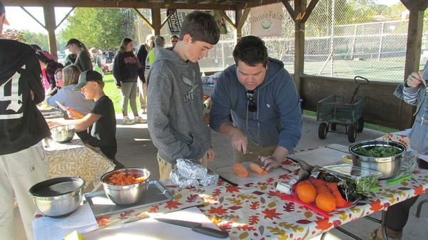 C.C. McLean students take part in from seed to table, cooking what you grow workshop