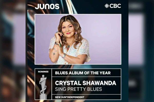 Wiikwemkoong’s Crystal Shawanda nominated for a Juno