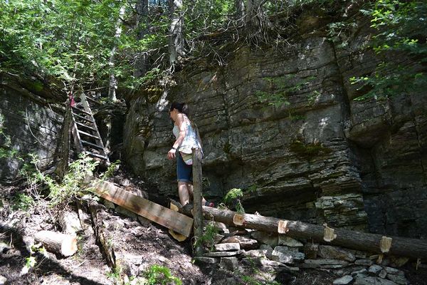Boy has nasty fall from Cup and Saucer adventure trail