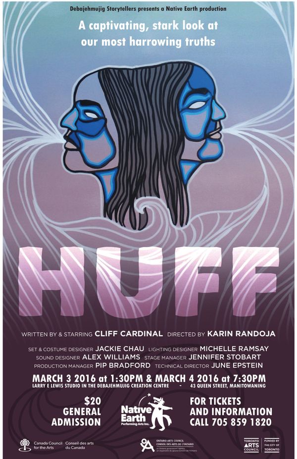 Debaj hosts major Canadian theatre production ‘Huff’