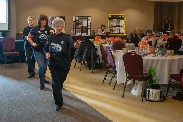 Diabetes conference attendees learn about Tai Chi and mindfulness