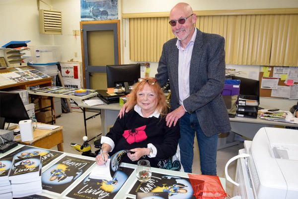 The Expositor hosts former editor Diane Sims’ book launch