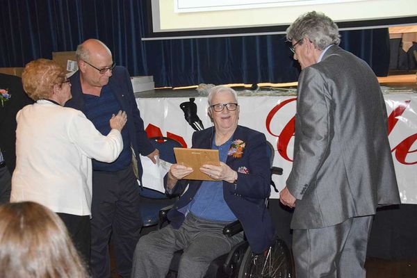 Don Prescott inducted into sports Hall of Fame