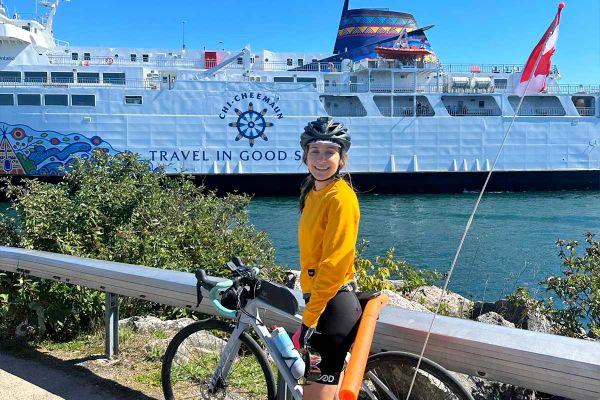 Doctor cycling across Canada for mental health awareness