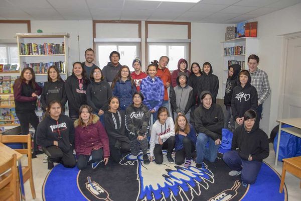 Acclaimed author and playwright visits Wiikwemkoong