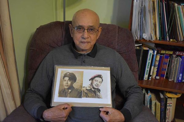 Tales of the trenches inspired a young Wiikwemkoong man to enlist