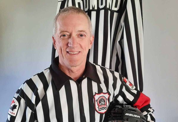 Bob Dumond recipient of NOHA ‘Most Deserving Official’ award