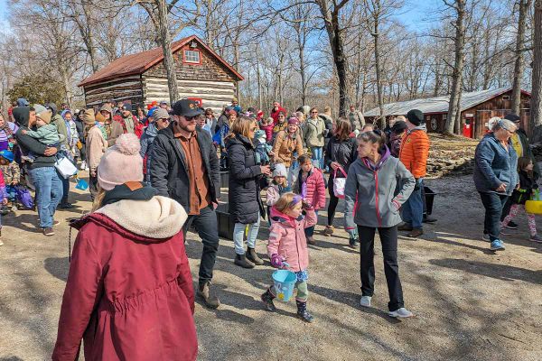 Easter bunny hops on Manitoulin, leaves eggs behind