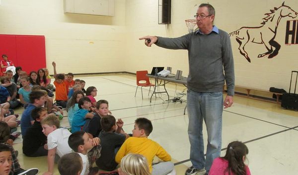 Prolific and Passionate: Eric Walters Visits Manitoulin Secondary