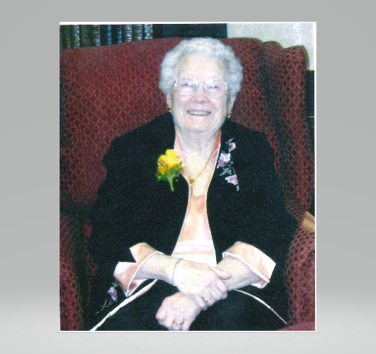 EVELYN PATTISON (NEE GALBRAITH) October 14, 1920 – March 2, 2018