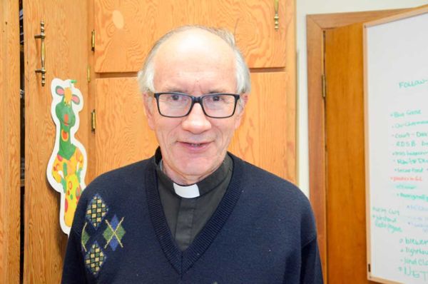 Father Tony Baranowski S.J. enjoys serving Manitoulin