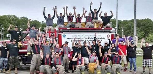 Native fire departments compete in M’Chigeeng