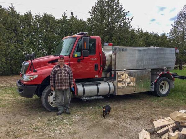 2012 tanker truck purchased for Central Manitoulin fire department