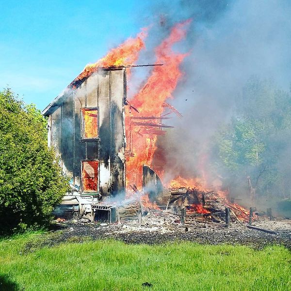 Century-old Silver Water home destroyed in blaze