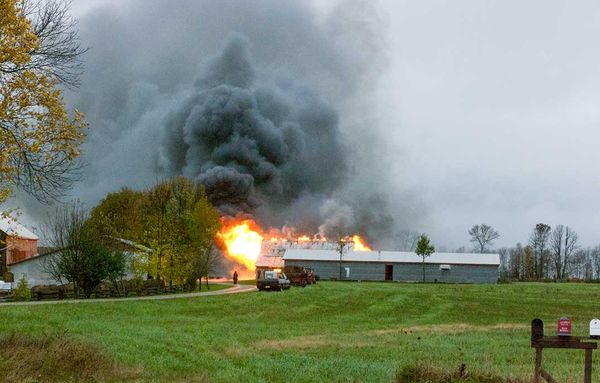 Lightning strike cause of Gordon Twp. fire