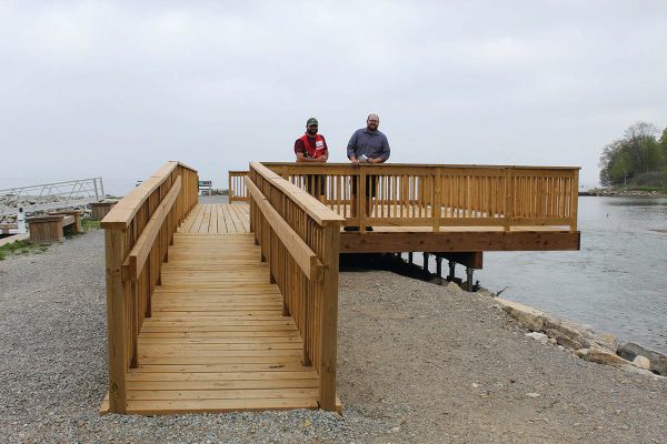 Kagawong fishing platform now open to the public