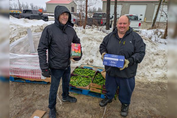 Free food giveaway holds second successful event in Little Current