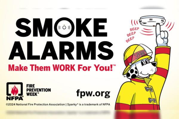 This Fire Prevention Week: check your smoke alarms