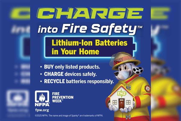 Fire Prevention Week: Islanders encouraged to “Charge into Fire Safety”