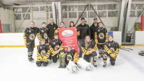 Gore Bay Bruins win Island peewee hockey championship