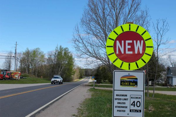Speed limits reduced to 40 km in Gore Bay