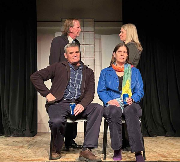 The cast of ‘One-Actmanship.’ Curtains open this week.