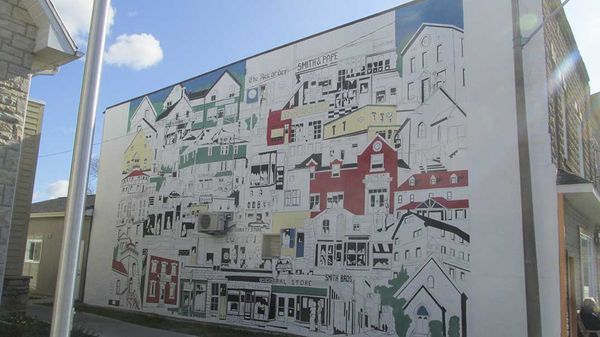 New Gore Bay mural complete