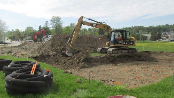 Construction begins on Gore Bay splash pad