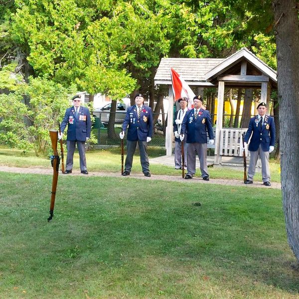 Heritage Day repatriation ceremony held for Ballentyne medals in South Baymouth