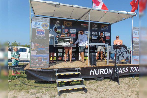 Huron Bass Tour Haweater Open the largest one yet!
