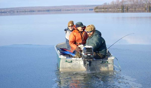 Early spring fishing:  make sure both you and your boat are prepared