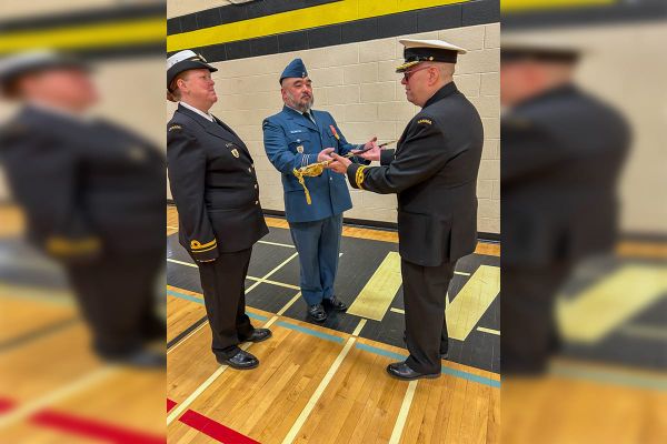 Change of command takes place for the Manitoulin Sea Cadet Corps 