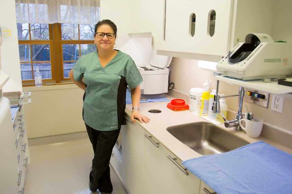 Sarah Anderson has a love of Harleys and oral health too