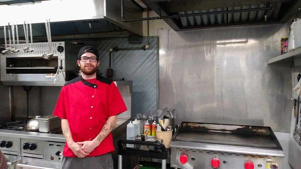 Tarrin Grimolfson loves his chef gig at Codmothers’ and his role as a father