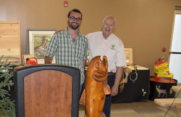 Ken Pearce was recognized as Manitoulin Streams Volunteer of the Year during the annual Jeans and Jackets Gala held at the Ma