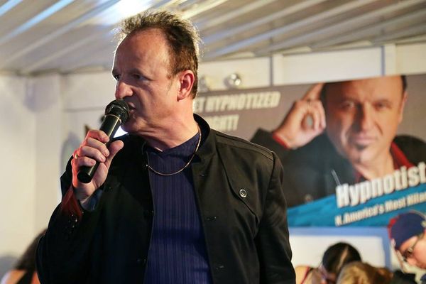 Legion puts fun in fundraiser with hypnotist