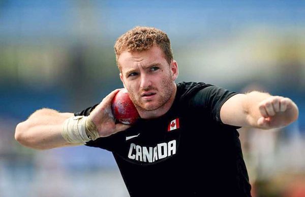 Joseph Maxwell sets personal best mark in shot put
