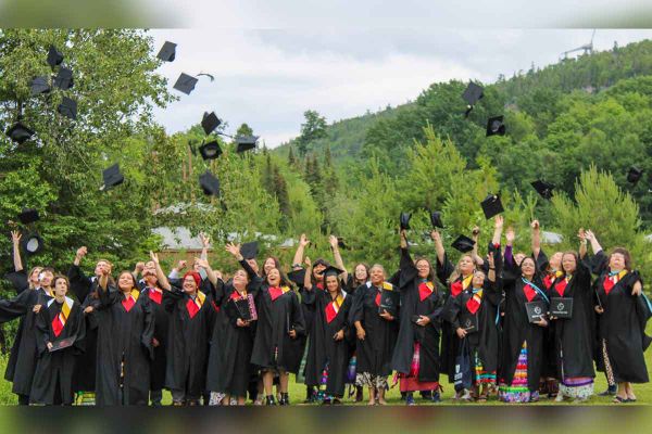 Kenjgewin Teg graduation spans many areas of study