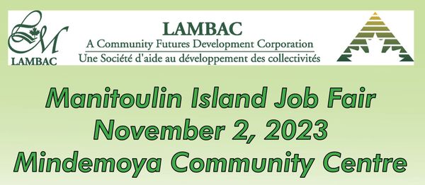 Manitoulin Island Job Fair this Thursday, Nov. 2 in Mindemoya
