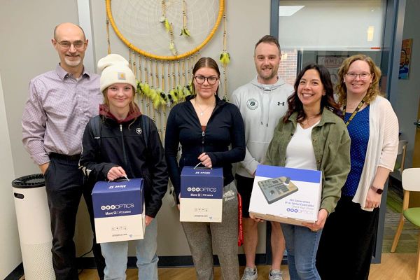 Little Current Curling Club donates new camera equipment to MSS