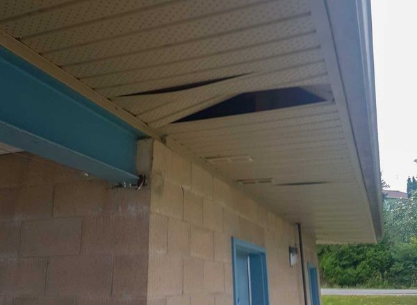 Vandals damage public property on Little Current waterfront