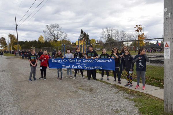 Little Current Public School raises  $3,002 for Terry Fox Foundation