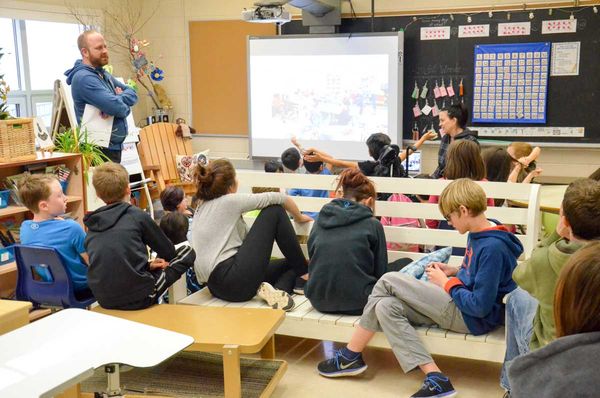 LCPS classes assist Texas counterparts