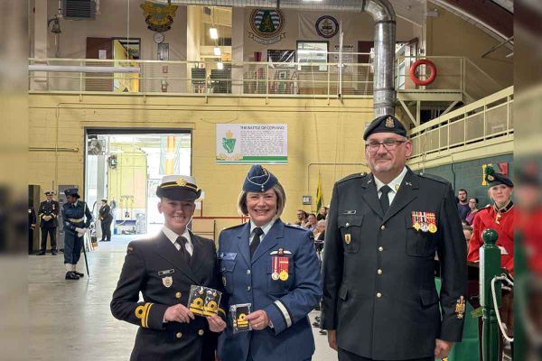 Miranda MacKay promoted during Cadet Week